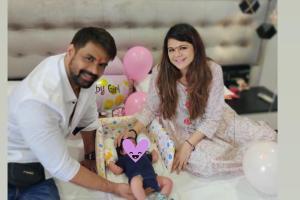 Kkusum actor Rucha Gujarathi welcomes baby girl, shares first pictures