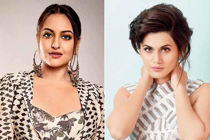 Sonakshi Sinha and Taapsee Pannu