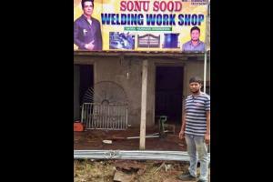 Man from Odisha names his shop after Sonu Sood to pay him tribute