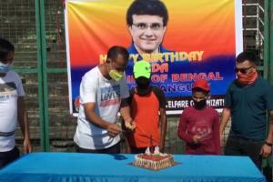 Watch video: Fans celebrate Sourav Ganguly's birthday in Siliguri