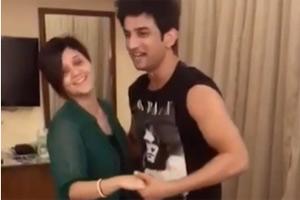 Video of SSR dancing with Dil Bechara costar Swastika wins hearts