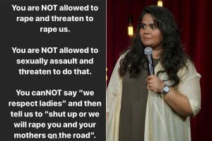 Sumukhi Sureshi: You are NOT allowed to rape and threaten to rape us