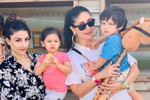 Soha: Inaaya listens to Taimur, she tries to copy whatever he does