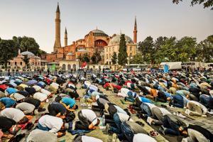 Turkey's president formally makes Hagia Sophia a mosque
