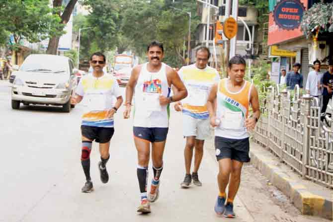 Mumbai Ultra Marathon started in 2014. PIC/FACEBOOK;