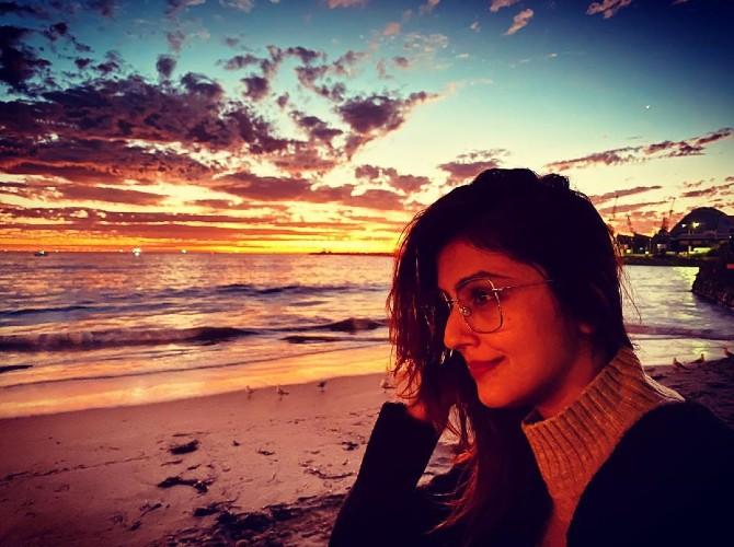 Here's another picture from her virtual tour. She captioned it, 