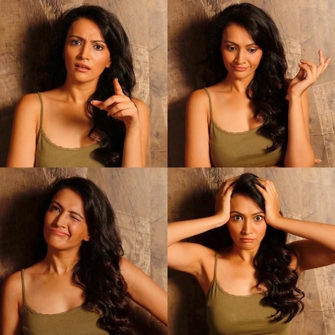 This is the best picture to describe Dipannita Sharma's lockdown mood. 