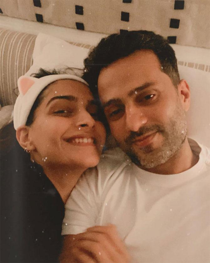 Sonam K Ahuja, on the special day, shared a sweet post with Anand Ahuja in the frame. She wrote, 