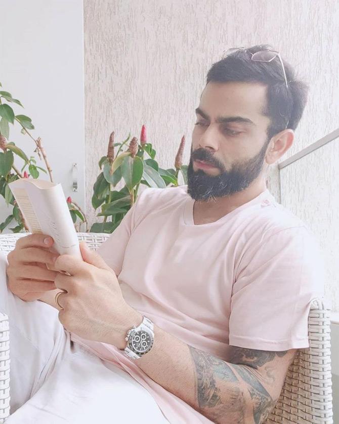 Guess who was making the most of Mumbai's Rains? India's cricket captain Virat Kohli who lives in Worli enjoyed the heavy showers of spell. Taking to Twitter Kohli wrote, 
