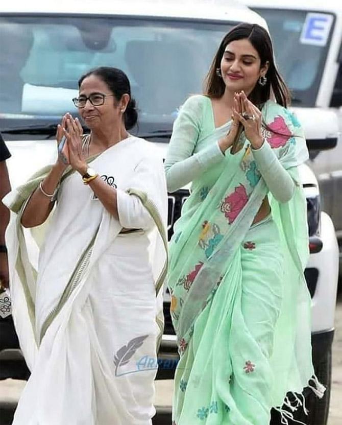 Nusrat Jahan: The actress who predominantly works in Bengali cinema is Trinamool Congress MP. Chief Minister of West Bengal, Mamata Banerjee is like a motherly guardian in Nusrat's life.