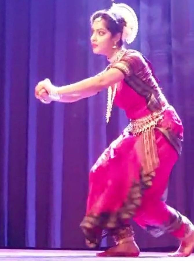 Just in case you thought Deepika's dancing skills are newly acquired. It has been in her genes right since childhood. The Nach Baliye contestant shared this throwback picture of herself performing at an event. 