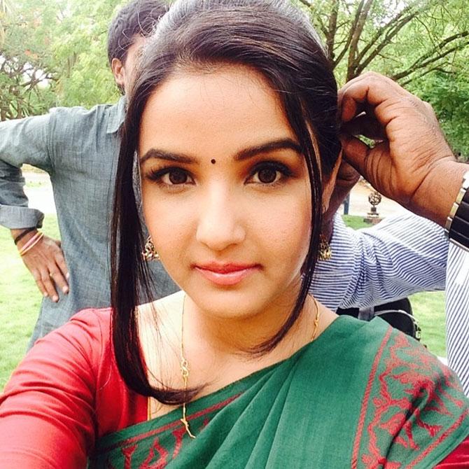 Jasmin Bhasin made her acting debut with the Tamil film 'Vaanam', which was released in 2011 was her debut. She then starred in the Malayalam film 'Beware of Dogs' and Telugu film 'Veta', both released in 2014
