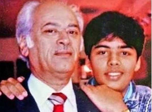 On Father's Day, 2019, Karan Johar posted this picture with his late father Yash Johar and wrote in the caption, 