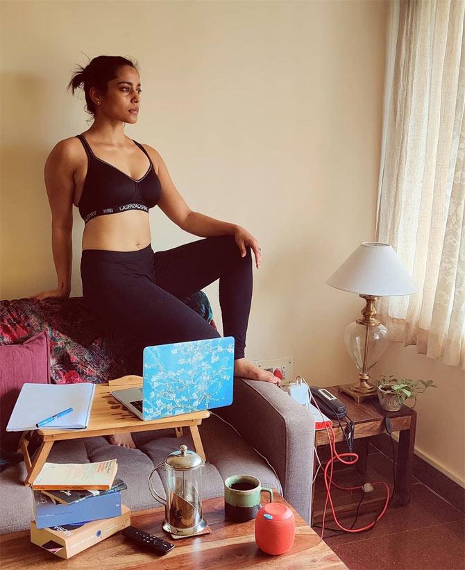 Shahana Goswami has created a little heaven for herself in her house. 