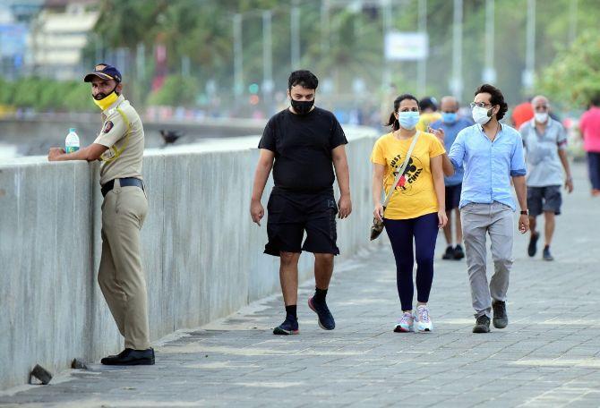 People are making use of face masks, handkerchiefs, dupattas and other cloth items to protect their face amid COVID-19 crisis.