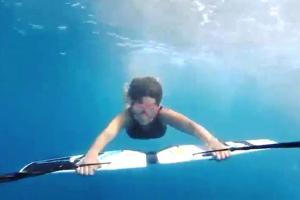 Disha Patani shares her underwater prep video for song Humraah 