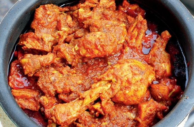 Agri sukka chicken
