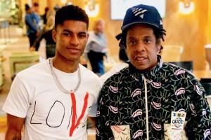 Jay-Z teams up with Man United star Rashford to feed needy school kids