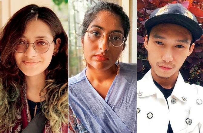 Afifah Siddiqui, Eden Dias and Ngahon Tungshangnao