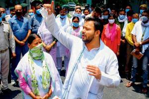 'JD(U)-BJP govt celebrating devastation caused by COVID'