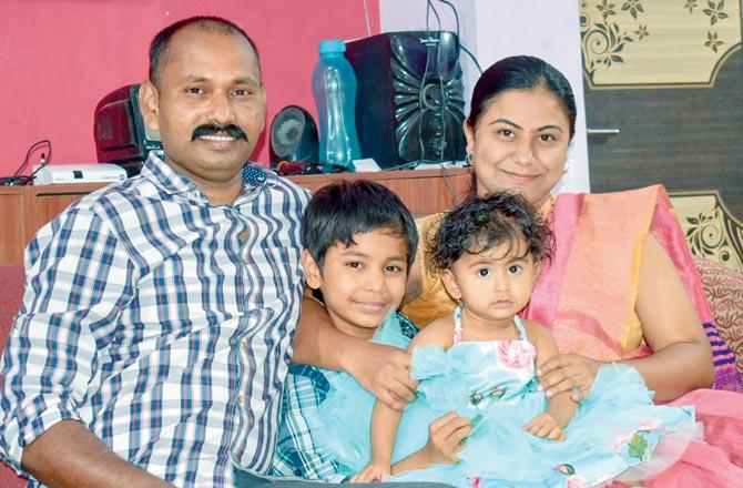 After PSI Shamsundar Bhise and his wife tested positive, their kids, aged 2 and 10, were taken to their hometown in Sangli to be with their relatives