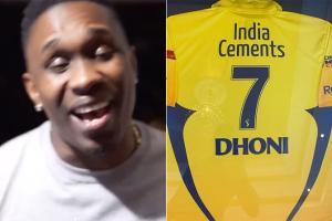 Dwayne Bravo reveals release date for his new song for MS Dhoni