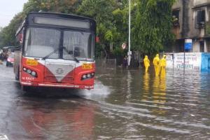 Waterlogging in several parts as rain lashes Mumbai