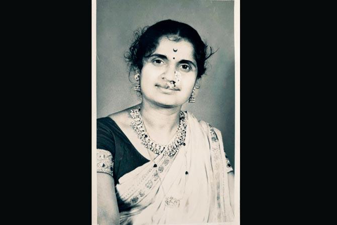 Gangatirkar’s grandmother, Vaijayanti Rajhans, who was the inspiration for the podcast cover