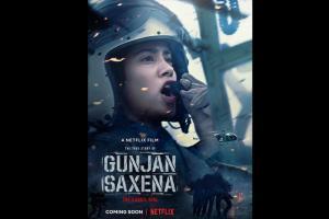 Janhvi Kapoors Gunjan Saxena to release on Netflix, heres the poster