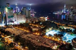 Hong Kong police ban Tiananmen vigil