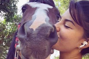 Jacqueline: The most therapeutic thing I have done is horse-riding