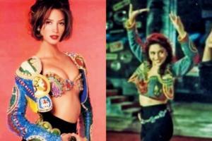 Fashion police claim Madhuri's jacket in a film was a Versace rip-off