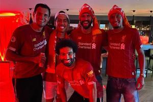 'It feels good': Mohamed Salah after Premier League title triumph