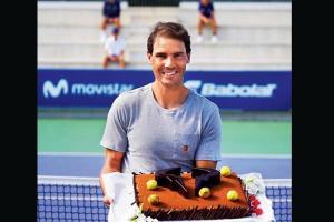 Watch video: Rafael Nadal celebrates his 34th birthday in Spain