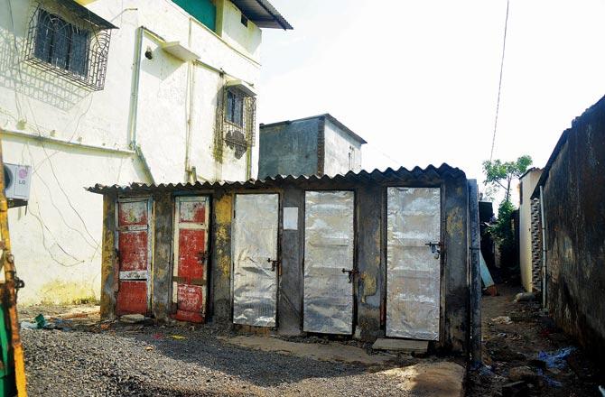 Locals alleged the public toilets are not being disinfected by the civic corporation and people are testing positive after using them