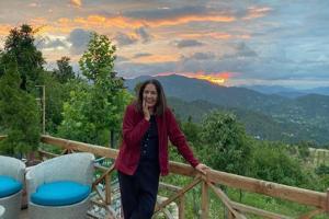 Neena Gupta shares mesmerising evening sky view from her house