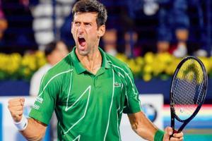 Dominant Novak Djokovic on a roll