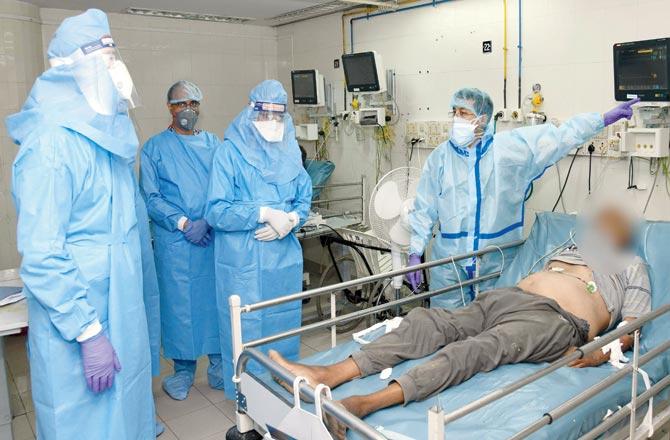 The increase in ICU beds will reflect by the end of this week. File pic