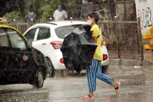 Day after Cyclone Nisarga, Mumbai soaked in rain
