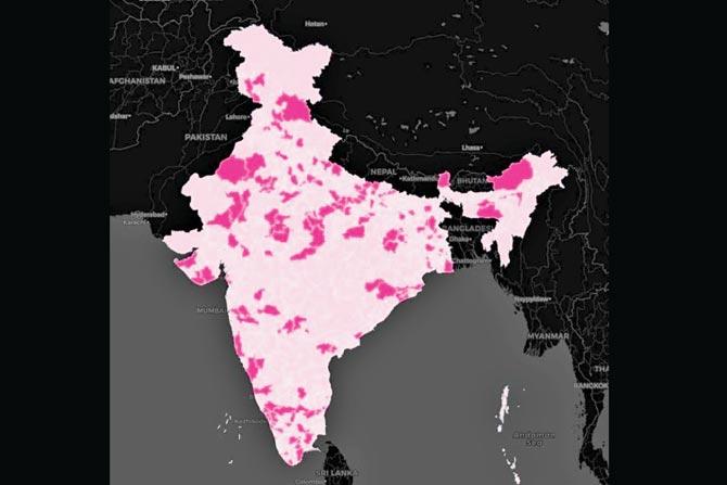 The interactive map of the State of the QUnion. PICS/@pinklistindia, Instagram