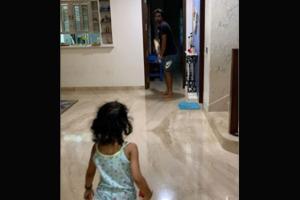 Ravichandran Ashwin's daughter gives him 'throwdowns': Catch them young