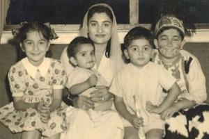 Riddhima Kapoor Sahni shares a classic picture of Rishi Kapoor and fam