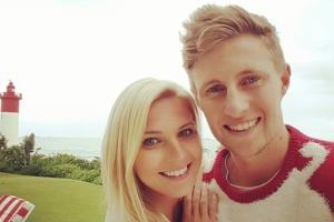 Joe Root's wife Carrie due to give birth to their second child in July