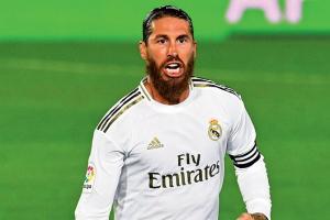 Sergio Ramos's strike sends Real Madrid atop La Liga
