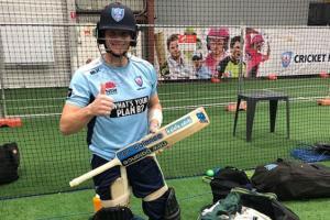 Steve Smith back training in the nets after 3 months; shares photo