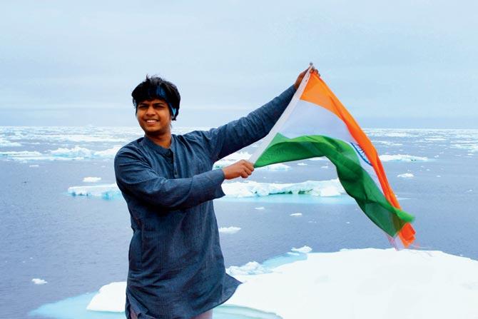 On some pleasant days in Antarctica, Shridhar Jawak would take a walk near the research station Bharati