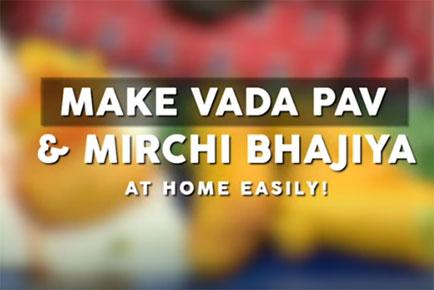 Easy Food Recipe: Make Vada Pav & Mirchi Bhajiya at home easily! 