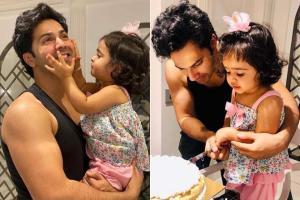 Varun Dhawan's litte princess Niara turns two; Doting chachu posts pics