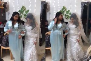 Vanitha Vijaykumar gets married to Peter Paul, walks down the aisle