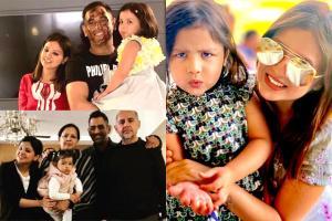 32 photos of Ziva with 'mommy-daddy' Dhoni and Sakshi you must not miss